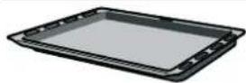 BOSCH HBG73U550 - Emaljeret bageplade - 1
