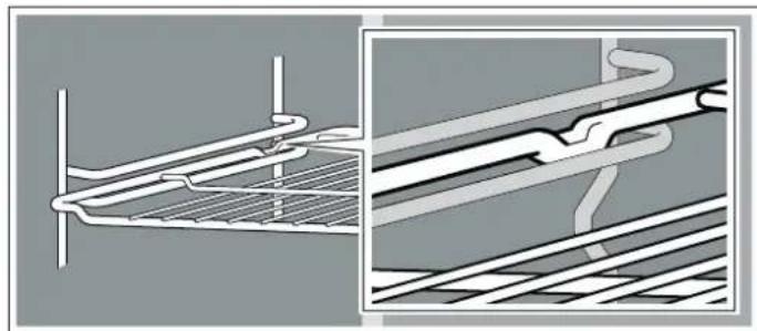 BOSCH HBG73U550 - Varusteiden asettaminen uuniin - 2