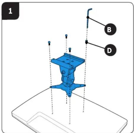 1 B D