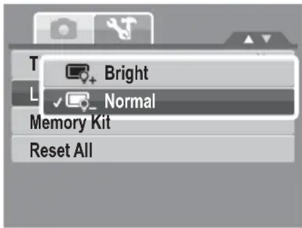 Bright Normal Memory Kit Reset All