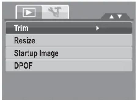 Trim Resize Startup Image DPOF