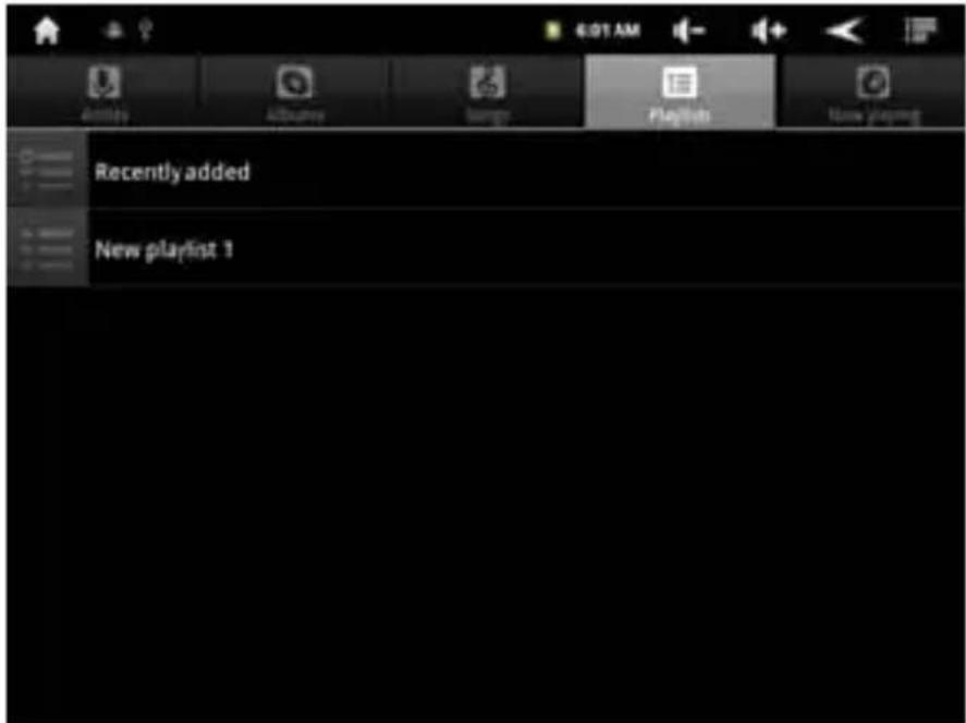 Recently added New playlist 1