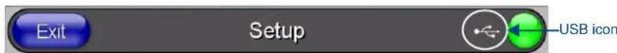 Exit Setup USB icon