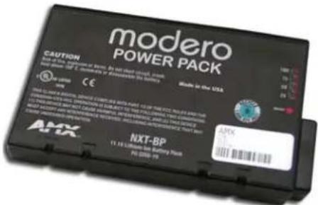 modero POWER PACK CAUTION Made in the USA NXT-BP 11.16 LTR on Battery Pack 20:2009-19