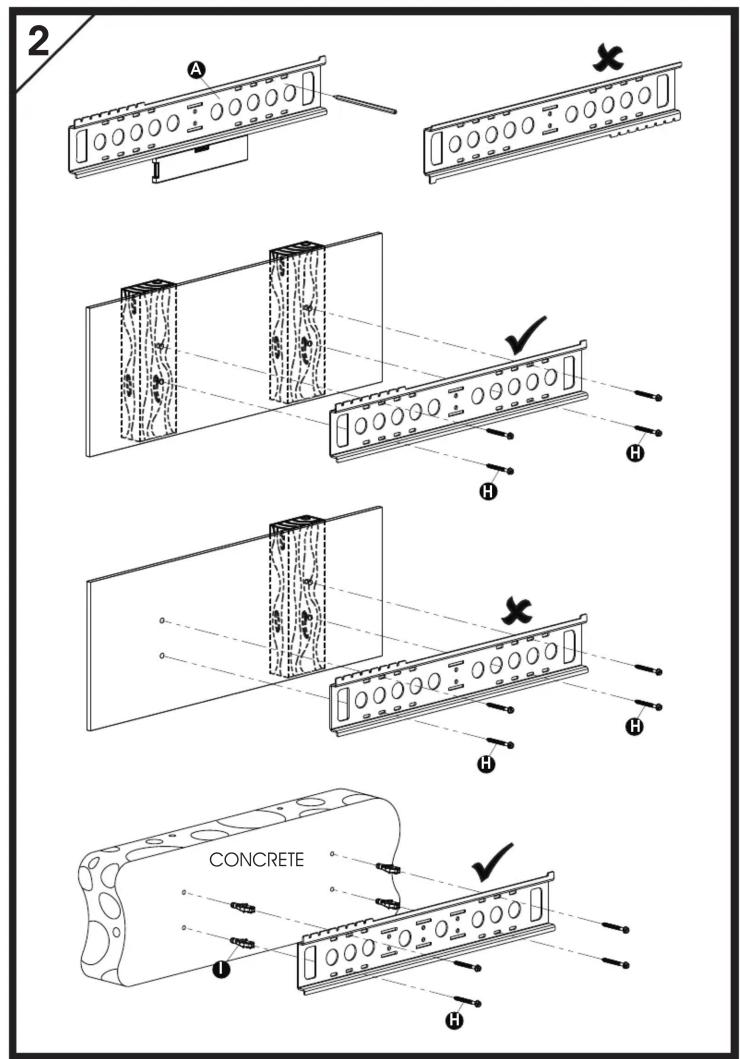 2 A X H H H CONCRETE I H