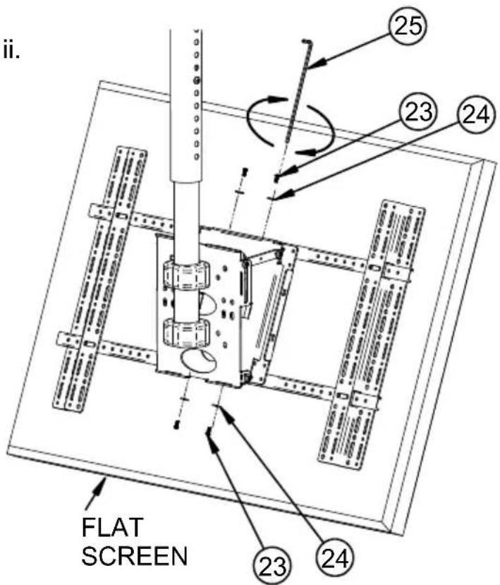 ii. 25 23 24 FLAT SCREEN 23 24