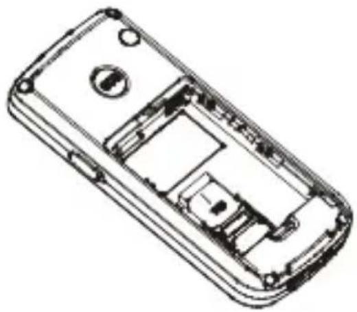 Bea-fon S10 - Insert the SIM card as follows: - 2
