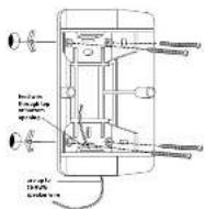 BOSTON ACOUSTICS Bravo 20 - Mount the Bracket to the Wall - 1
