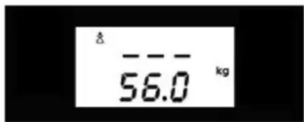 δ 56.0 kg