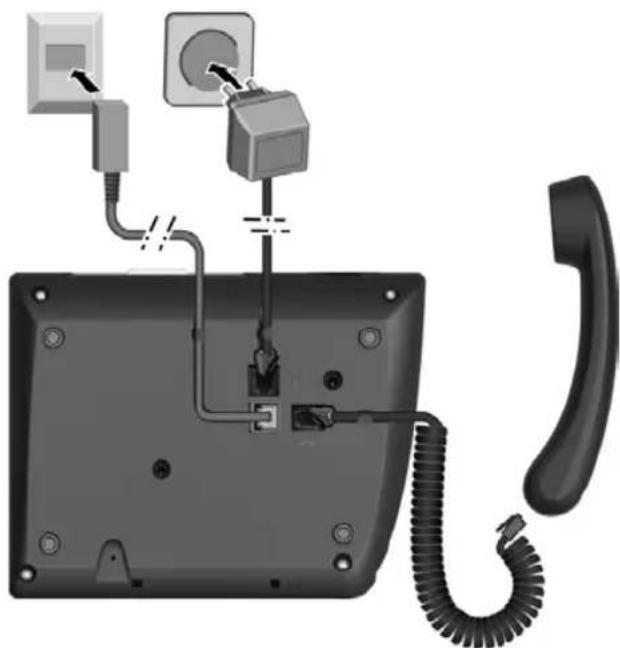 GIGASET Euroset 5040 XL - Connecting - 1