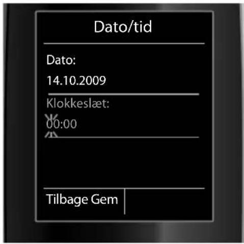 Dato/tid Dato: 14.10.2009 Klokkeslæt: 00:00 Tilbage Gem