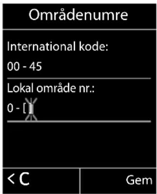 GIGASET C590 Duo - forvalgsnummer - 8