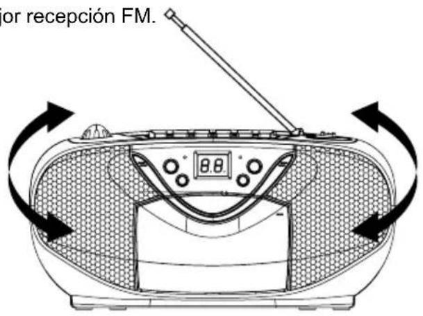 or recepción FM.