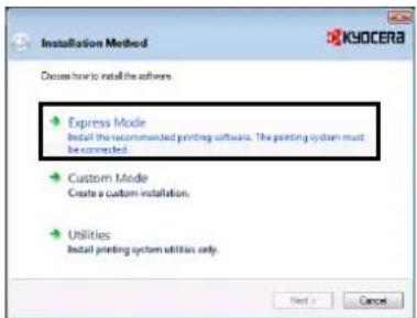 KYOCERA FS-1320D/KL3 - Installation af software i Windows - 4