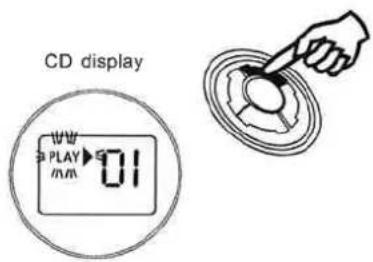 CD display 01 PLAY mm