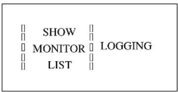 || SHOW || || MONITOR || LOGGING || LIST ||