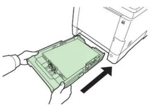 KYOCERA FS-C2526MFP/KL3 - llæg papir. - 3