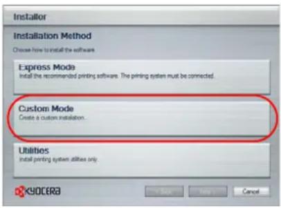 KYOCERA FS-C2126MFP+/KL3 - Custom Mode - 1