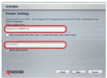 KYOCERA FS-C2126MFP+/KL3 - Vælg Express Mode i installationsvinduet. - 2
