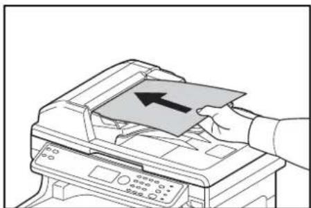 KYOCERA FS-C2126MFP+/KL3 - Sådan ilægges originaler - 2