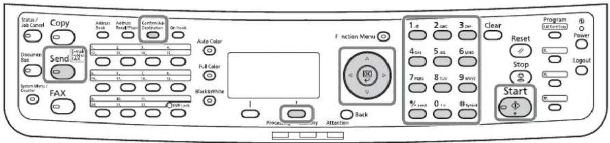 KYOCERA FS-C2126MFP+/KL3 - Del, der betjenes. - 1