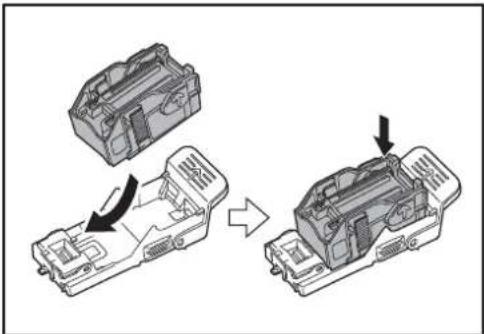 KYOCERA TASKalfa 6550ci - Isætning af hæfteklammer - 3