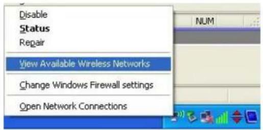 Longshine LCS-8131N2 - Verbindung mit dem Microsoft Zero Configuration tool - 1