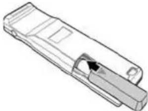 OPTOMA LR4DM - Installing the Battery - 3