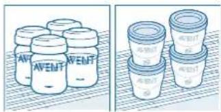 PHILIPS SHS4844 - Opbevaring af modermælk - 1