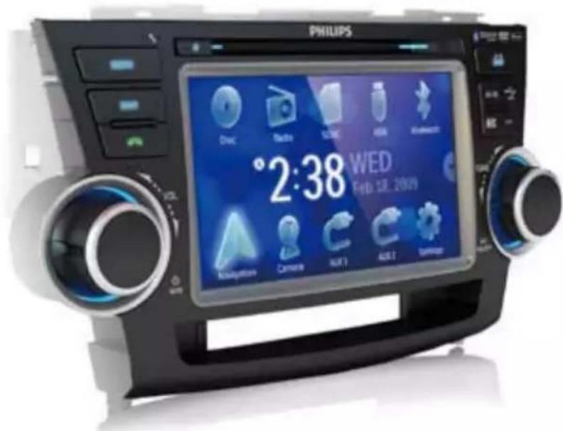 PHILIPS Dial Radio LCD 400 Enduring °2:38 WED Feb 18, 2009 Insulation Camera AMT1 400T Savage