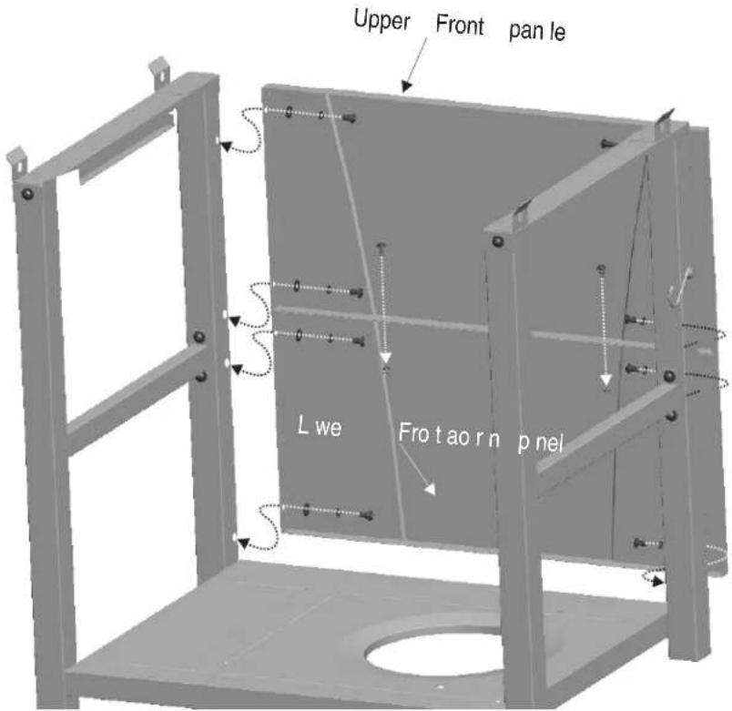 Upper Front pan le L we Fro taorn panel