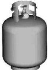 Char-Broil 463210311 - LP Cylinder - 2