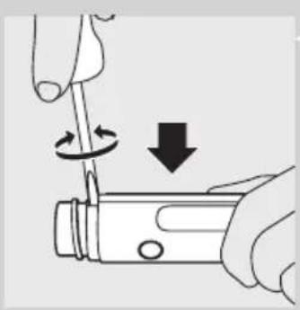 PHILIPS Sonicare Essence HX5752 - Removing the batteries - 1