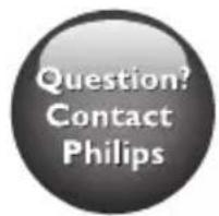 Question? Contact Philips