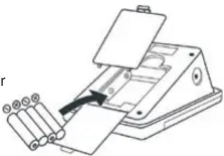 OBH NORDICA Blod Pressure Monitor - Inserting and changing batteries - 1