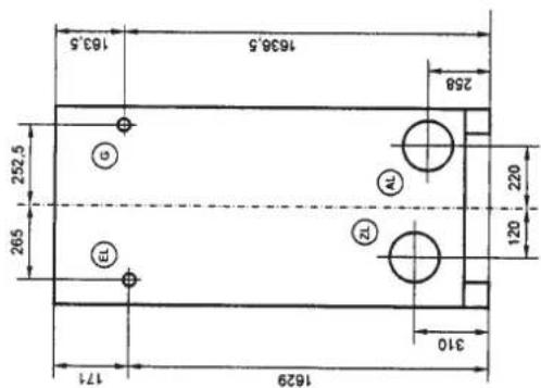 265 252.5 174 EL G 163.5 1629 1638.5 310 ZL AL 258 120 220