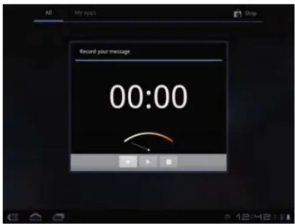 All My apps Ship Record your message 00:00