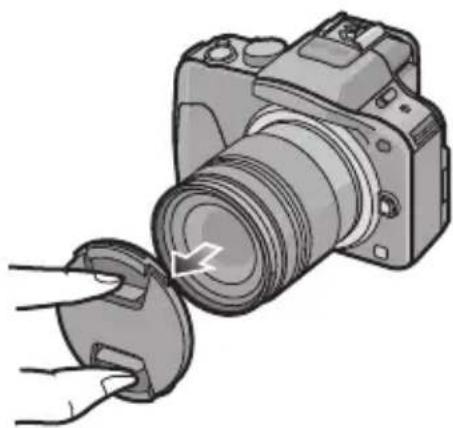 PANASONIC Lumix DMC-G3X - Sådan sættes objektivet på kamerahuset - 5