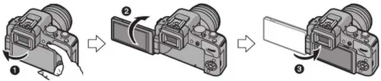 PANASONIC Lumix DMC-G3X - LCD-skærm - 1