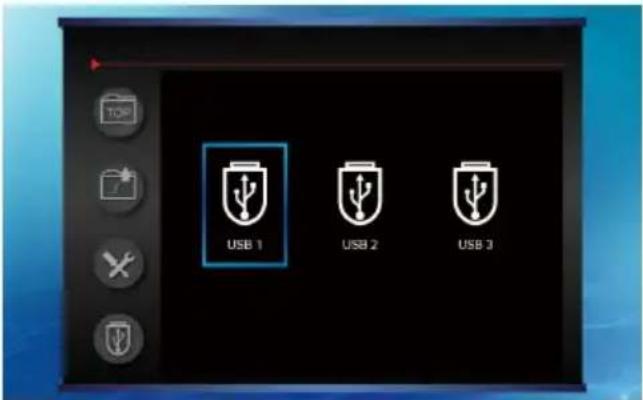 USB 1 USB 2 USB 3