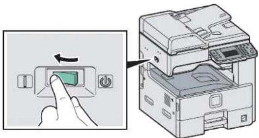 KYOCERA FS-6530MFP/KL3/FAX - Tænding - 2