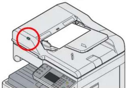 KYOCERA FS-6525MFP/KL3/FAX - Indikator for ilagte originaler - 1