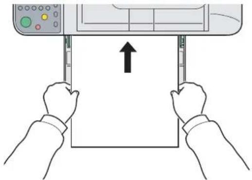 KYOCERA FS-6525MFP/KL3/FAX - Justér multifunktionsbakkens størrelse. - 2