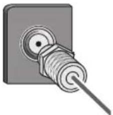 GRUNDIG 26 VLC 9201 BG - Connecting the antenna and power cord - 2