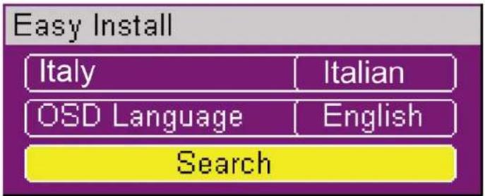Easy Install Italy Italian OSD Language English Search
