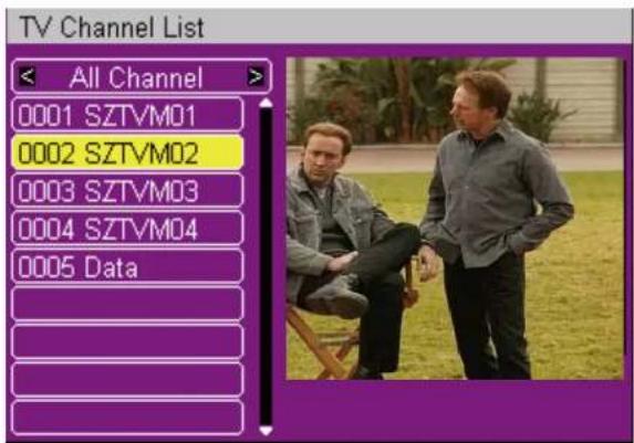 TV Channel List All Channel 0001 SZTVM01 0002 SZTVM02 0003 SZTVM03 0004 SZTVM04 0005 Data
