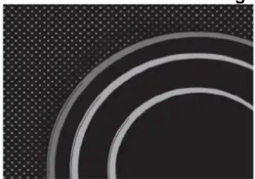Abstract pattern with concentric curved lines on a dark textured background (no text or symbols)