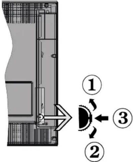 Diagram showing a mechanical or electrical component with numbered parts and directional arrows indicating flow or movement.