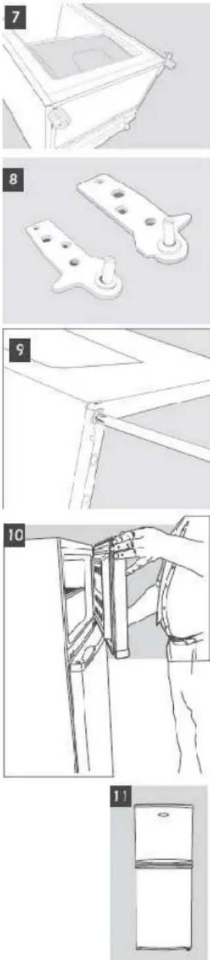 GORENJE KRF4151AW KRT - Tools required - 2