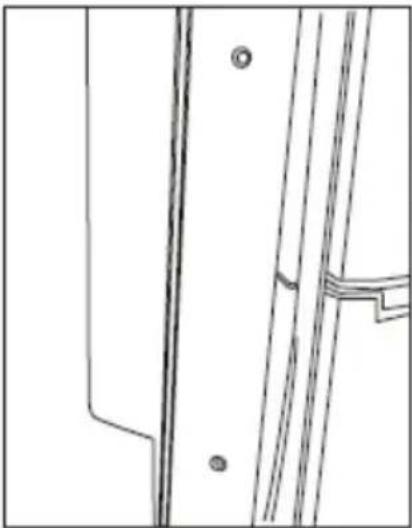 GORENJE KRF4151AW KRT - Handle installation - 1
